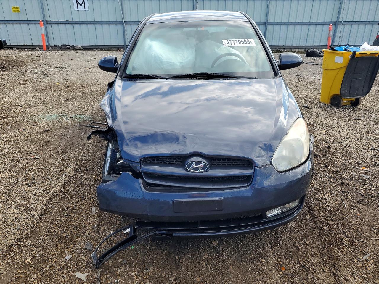 2008 Hyundai Accent Se Charcoal vin: KMHCN36C98U063664