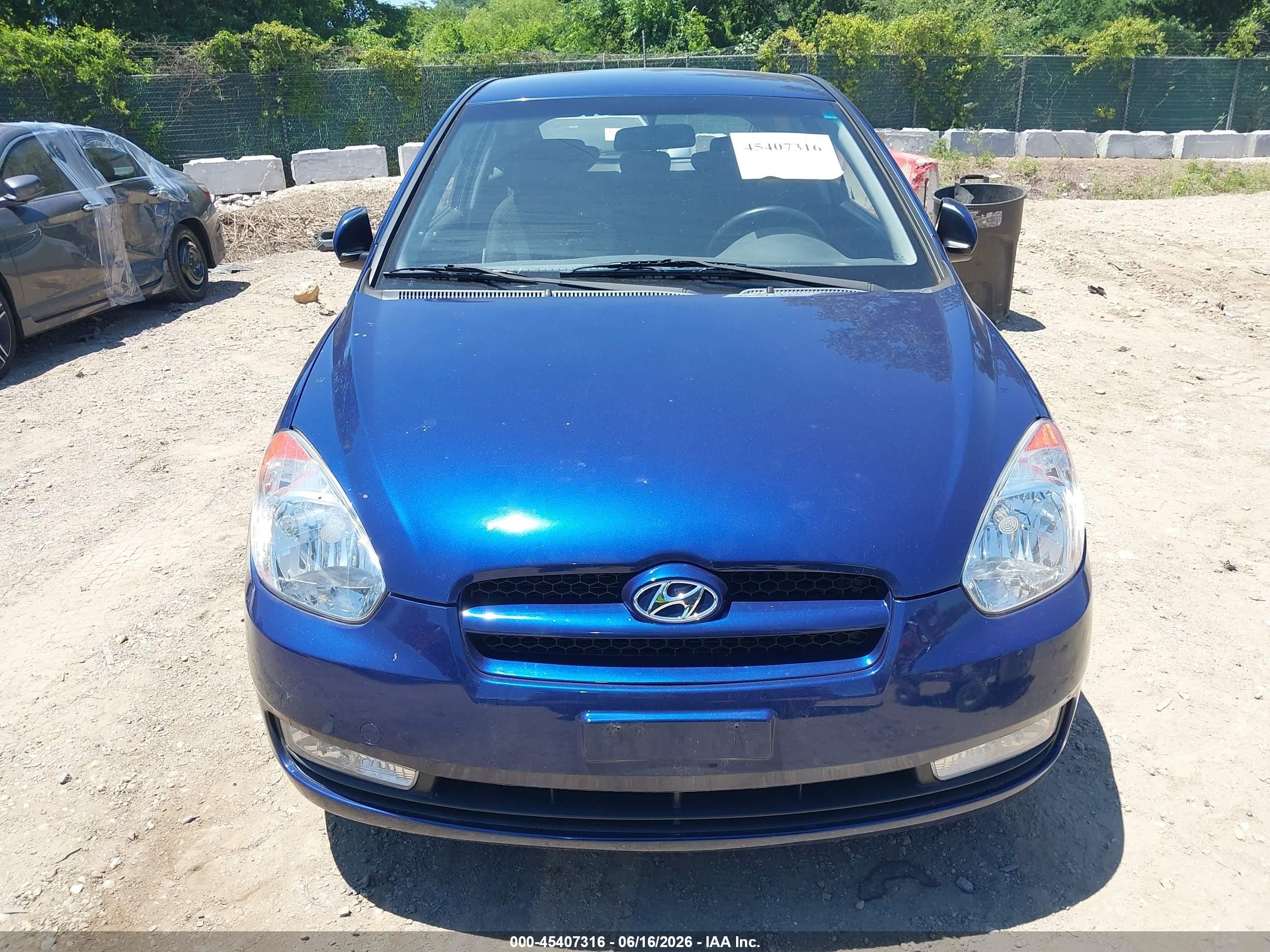 2011 Hyundai Accent Se Синий vin: KMHCN3AC2BU200314