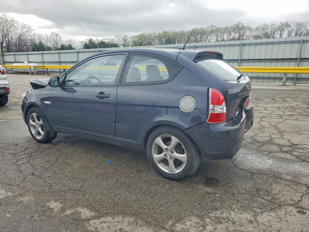 2011 Hyundai Accent Se Blue vin: KMHCN3AC6BU188250