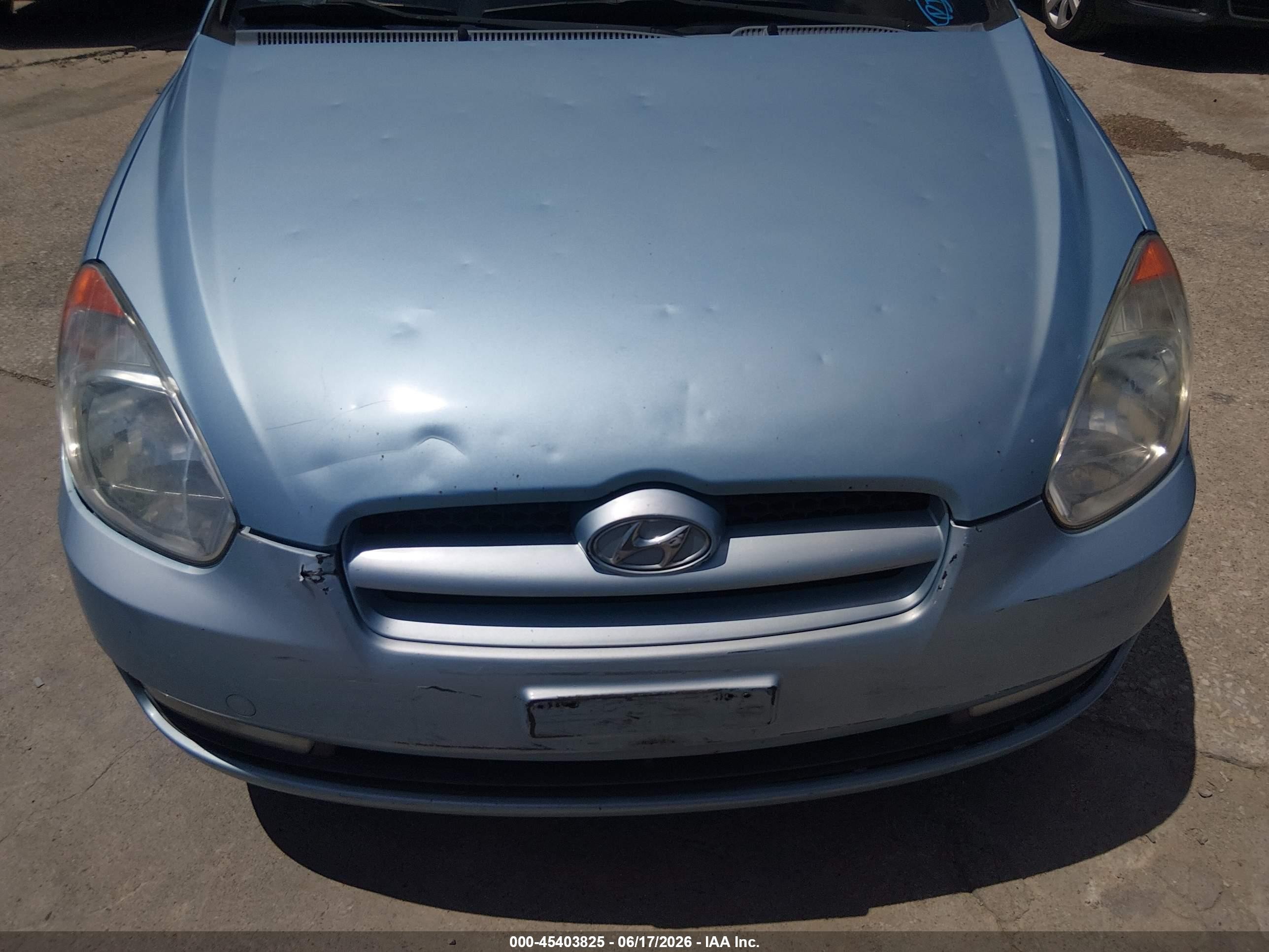2011 Hyundai Accent Se Blue vin: KMHCN3AC6BU200364