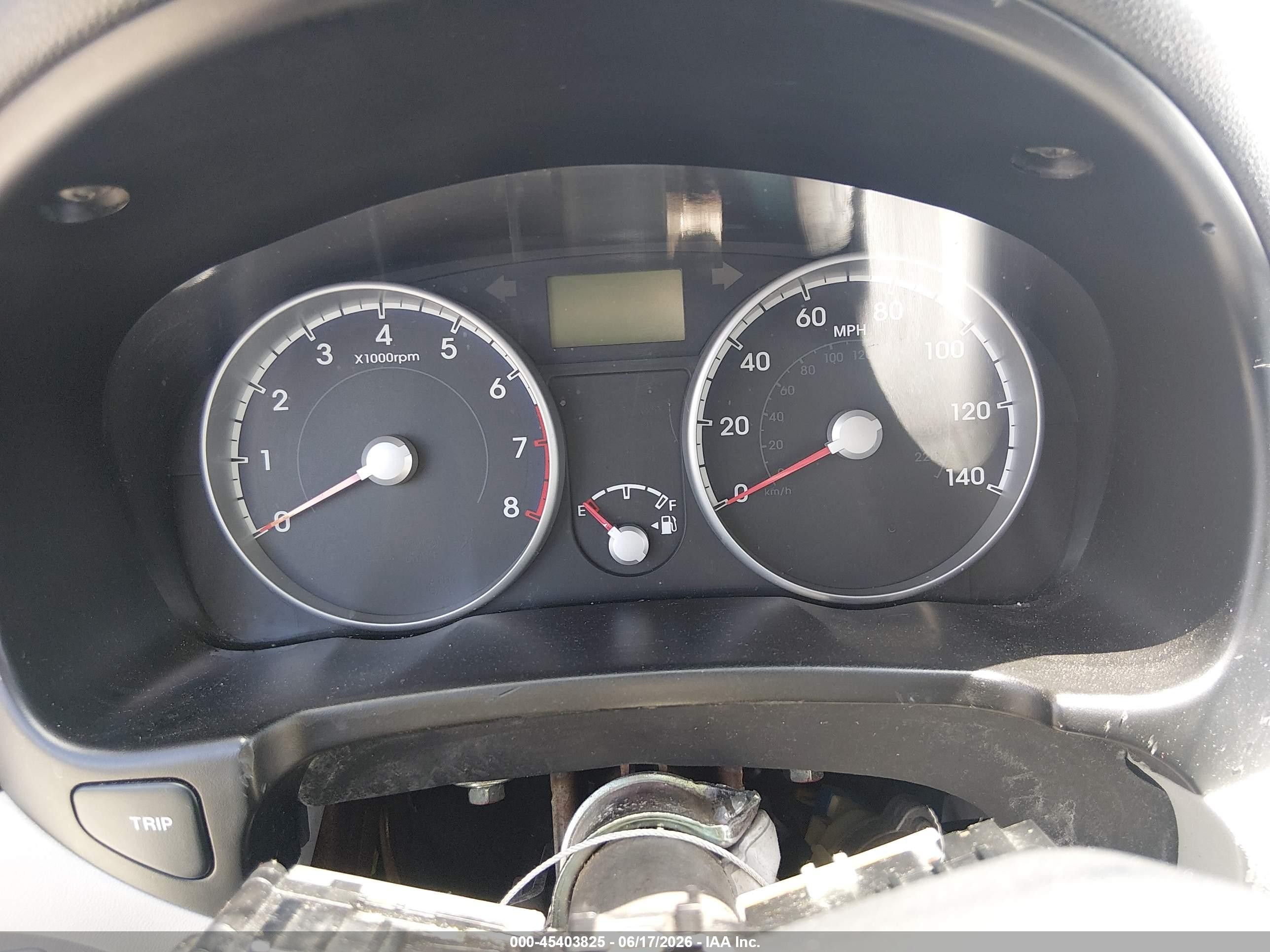2011 Hyundai Accent Se Blue vin: KMHCN3AC6BU200364