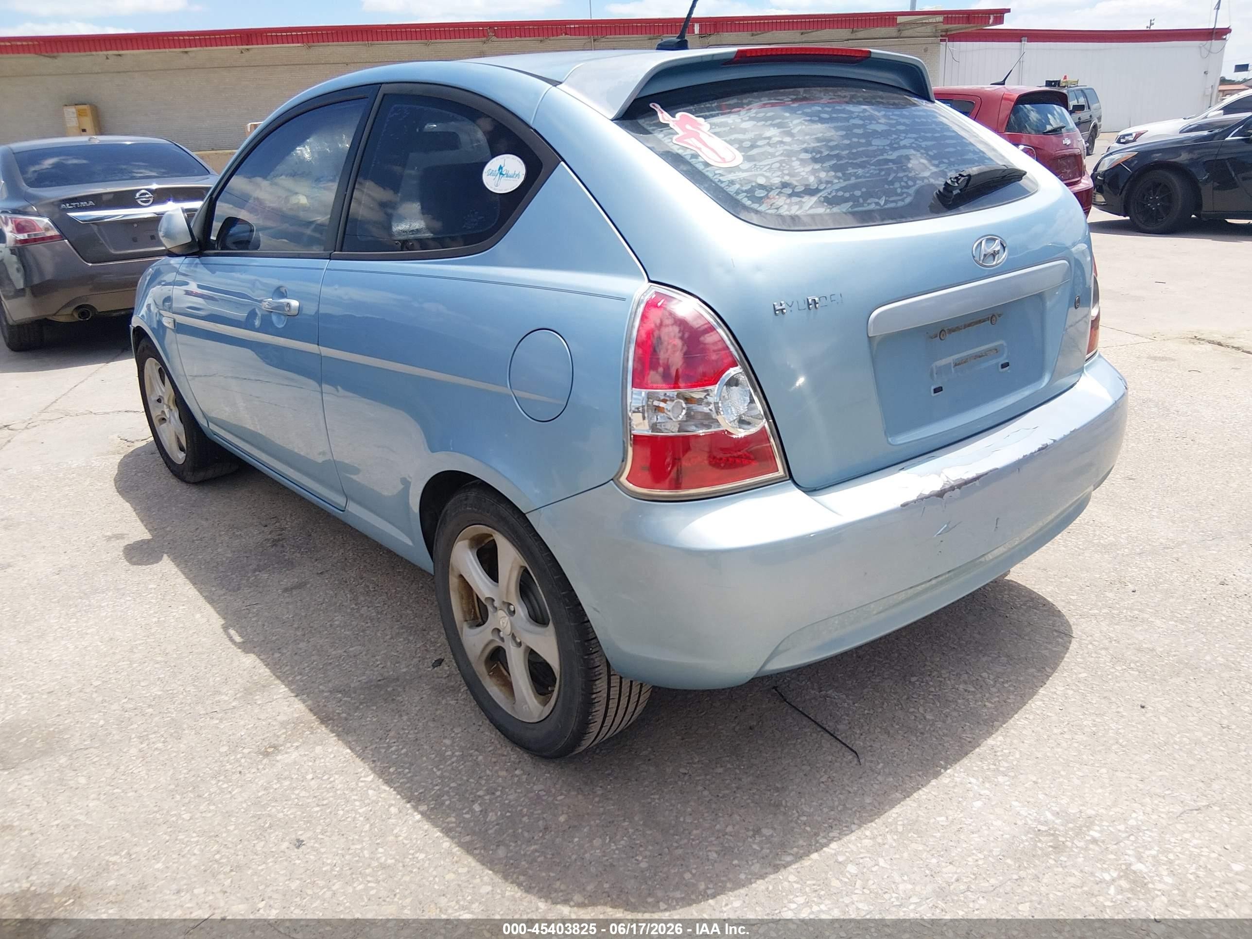 2011 Hyundai Accent Se Blue vin: KMHCN3AC6BU200364