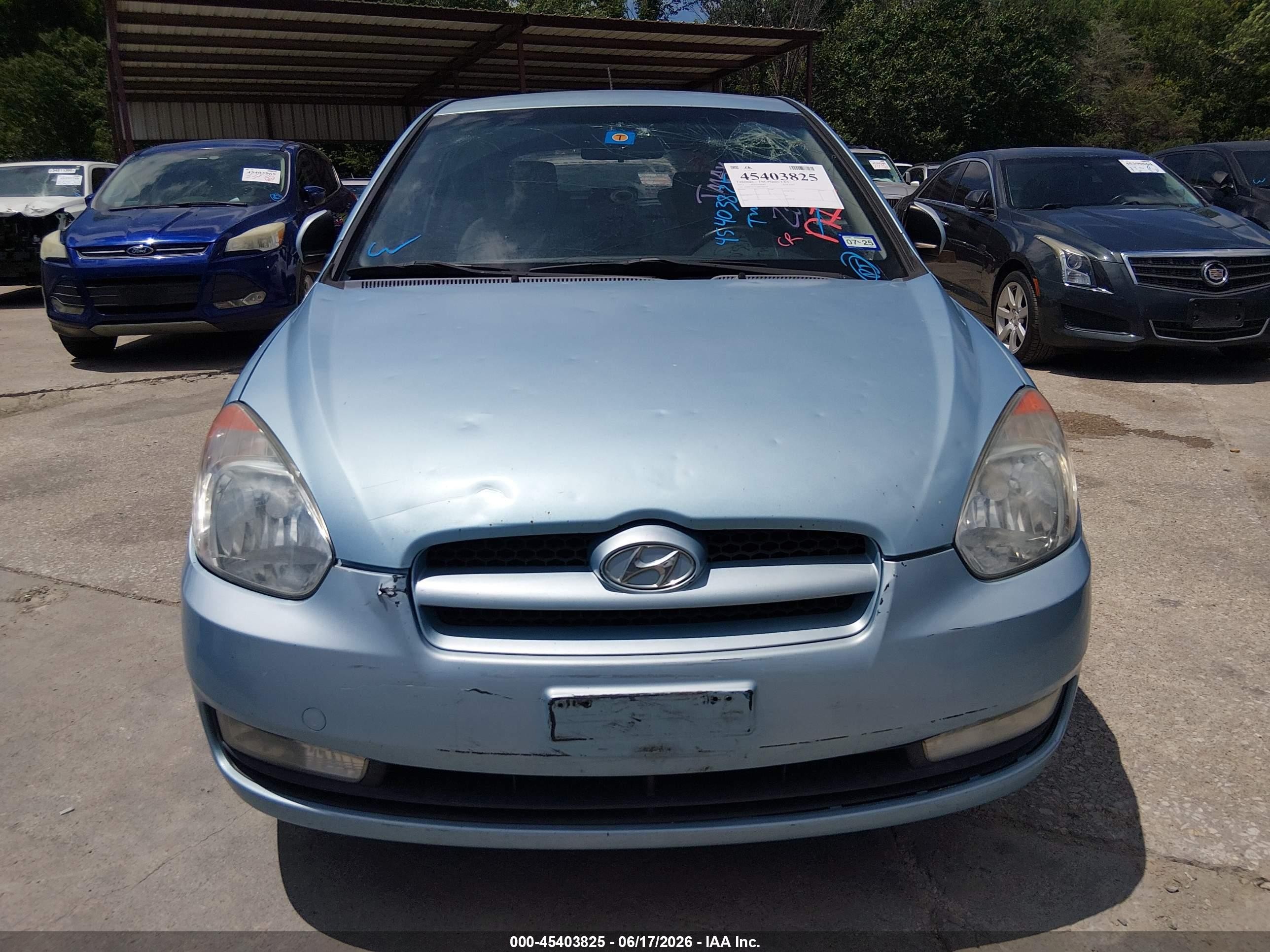 2011 Hyundai Accent Se Blue vin: KMHCN3AC6BU200364