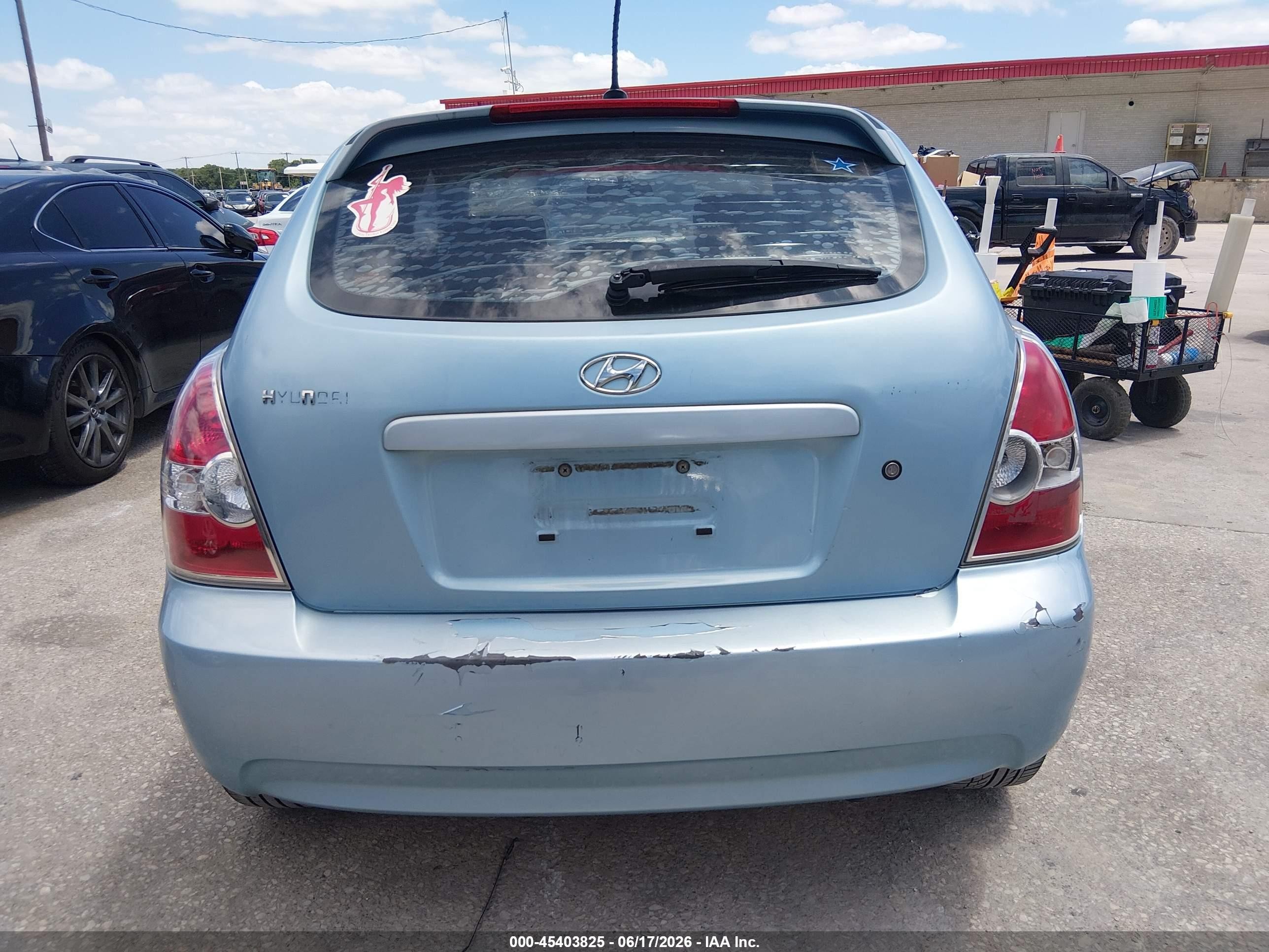2011 Hyundai Accent Se Blue vin: KMHCN3AC6BU200364