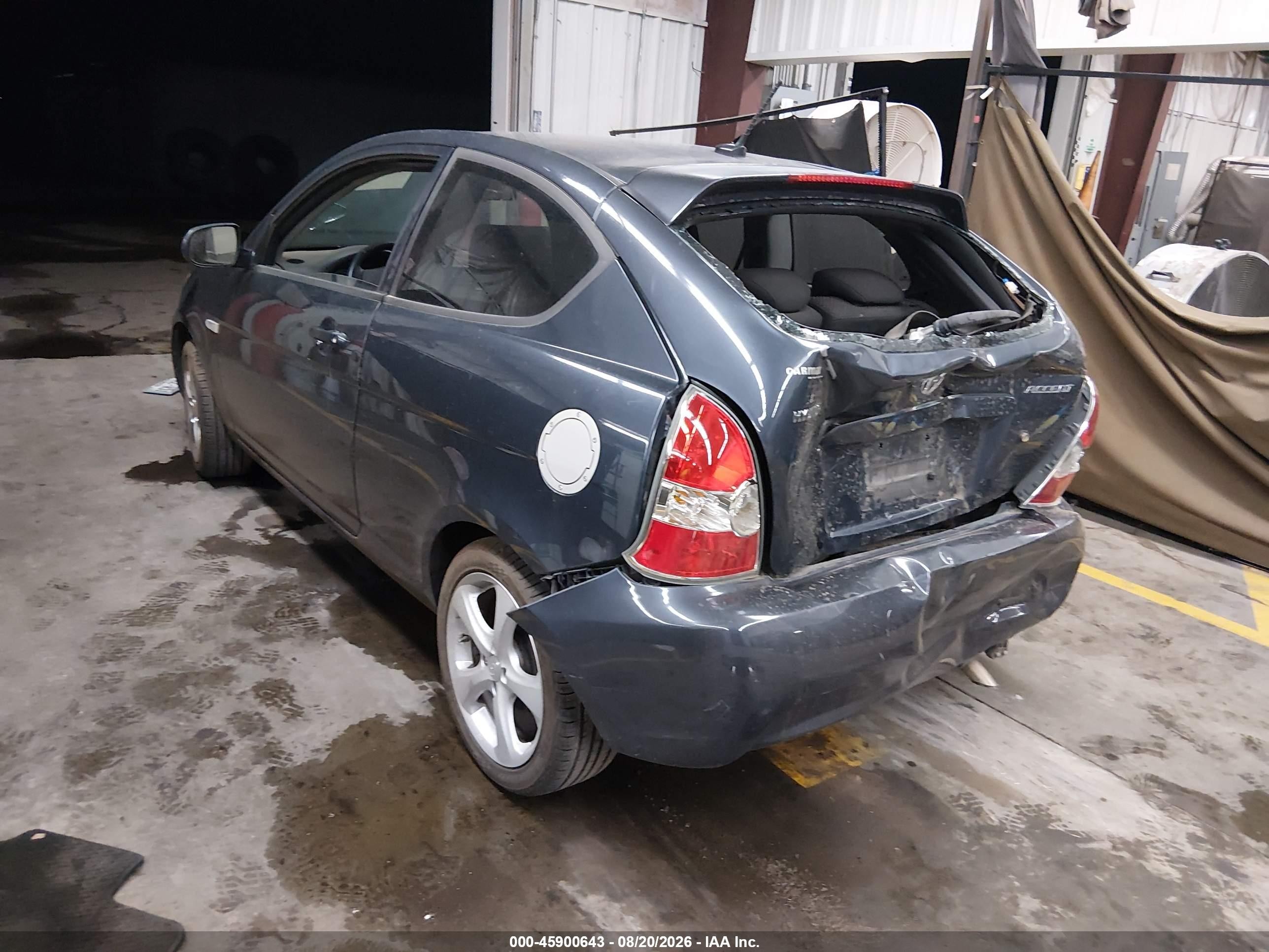 2011 Hyundai Accent Se Blue vin: KMHCN3AC8BU188993