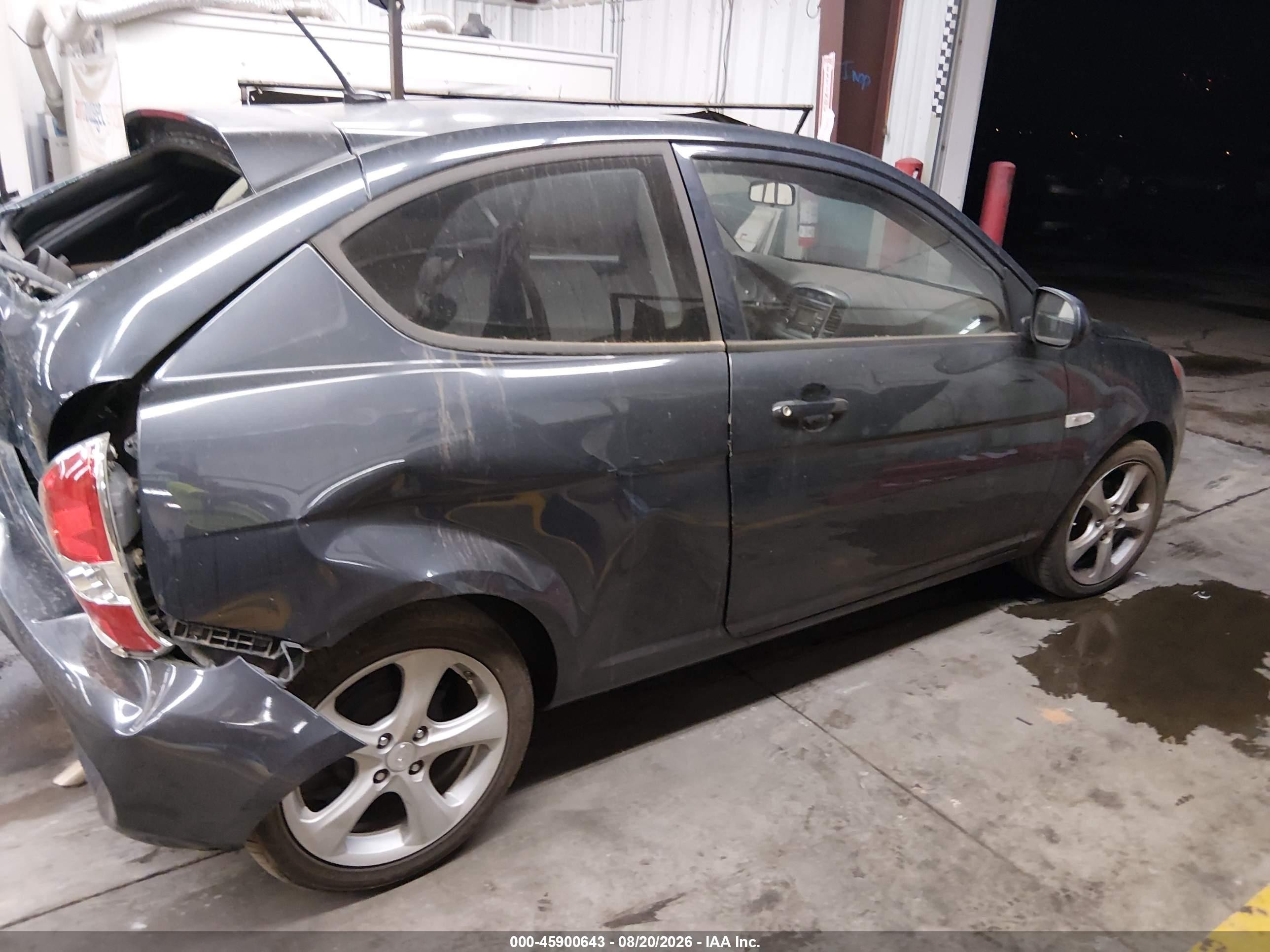 2011 Hyundai Accent Se Blue vin: KMHCN3AC8BU188993