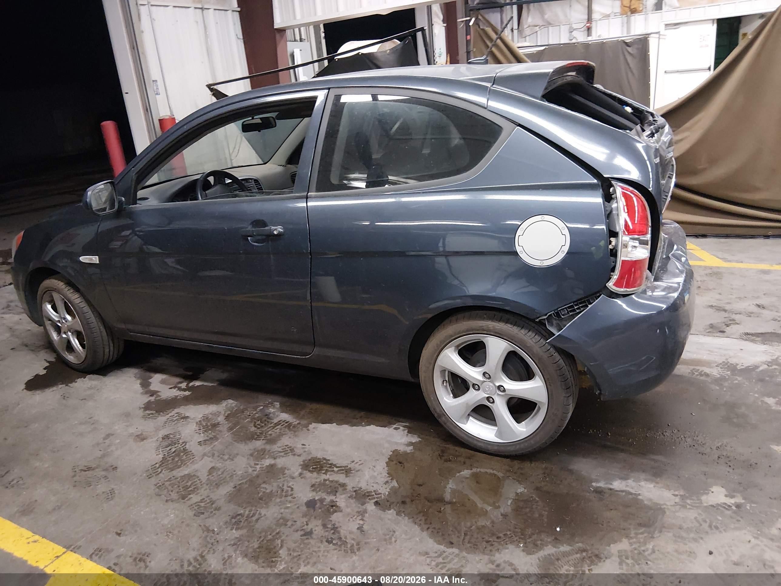 2011 Hyundai Accent Se Blue vin: KMHCN3AC8BU188993