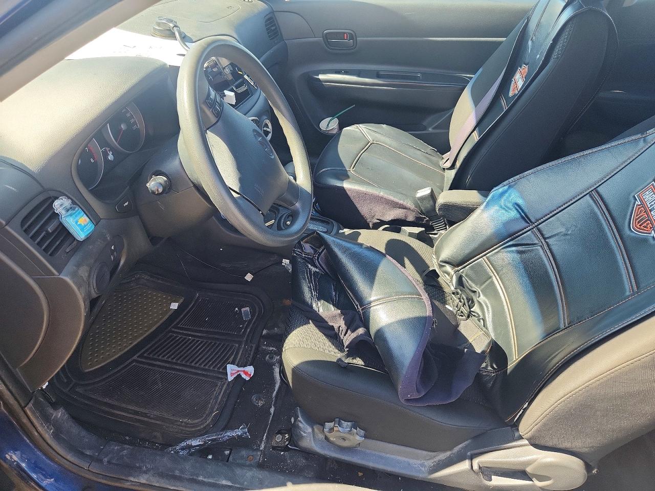 2010 Hyundai Accent Se Blue vin: KMHCN3BC1AU179033