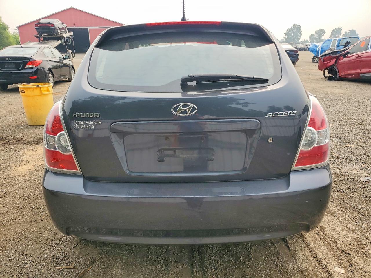 2010 Hyundai Accent Se Gray vin: KMHCN3BC4AU156703