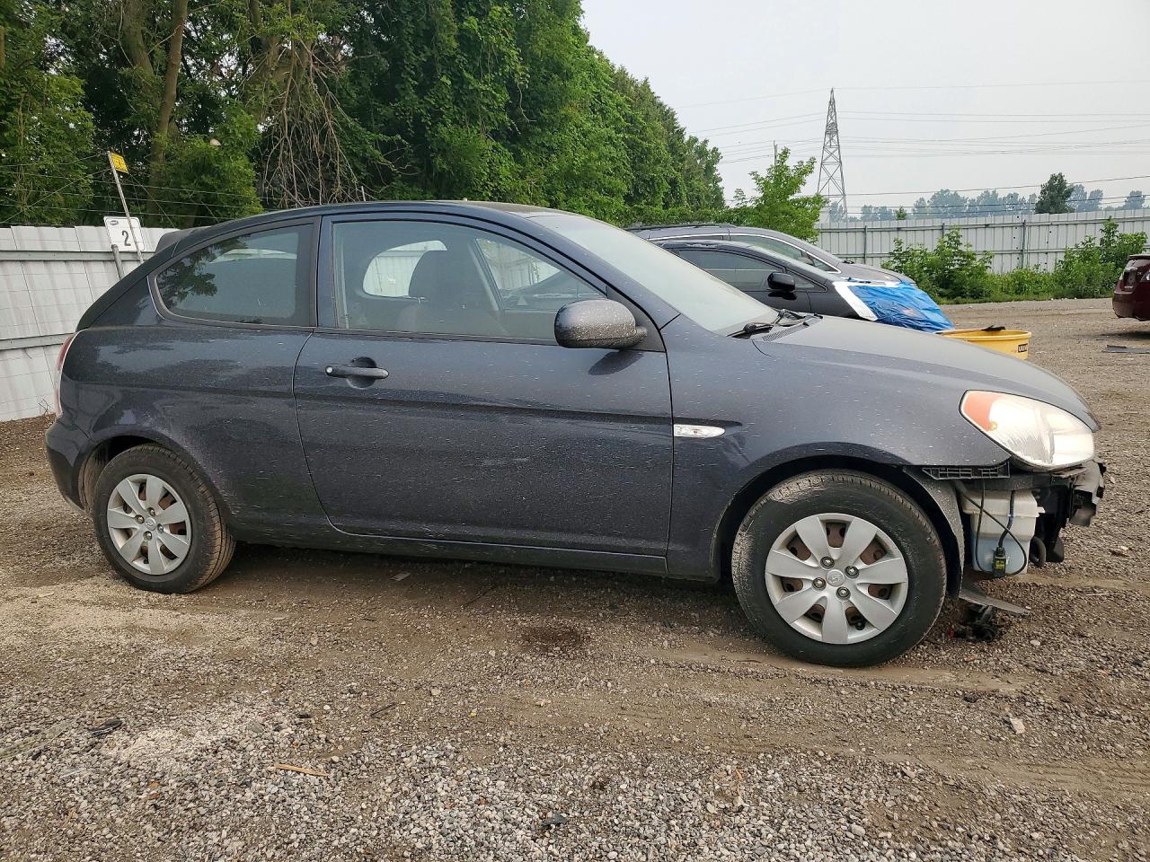 2010 Hyundai Accent Se Gray vin: KMHCN3BC4AU156703