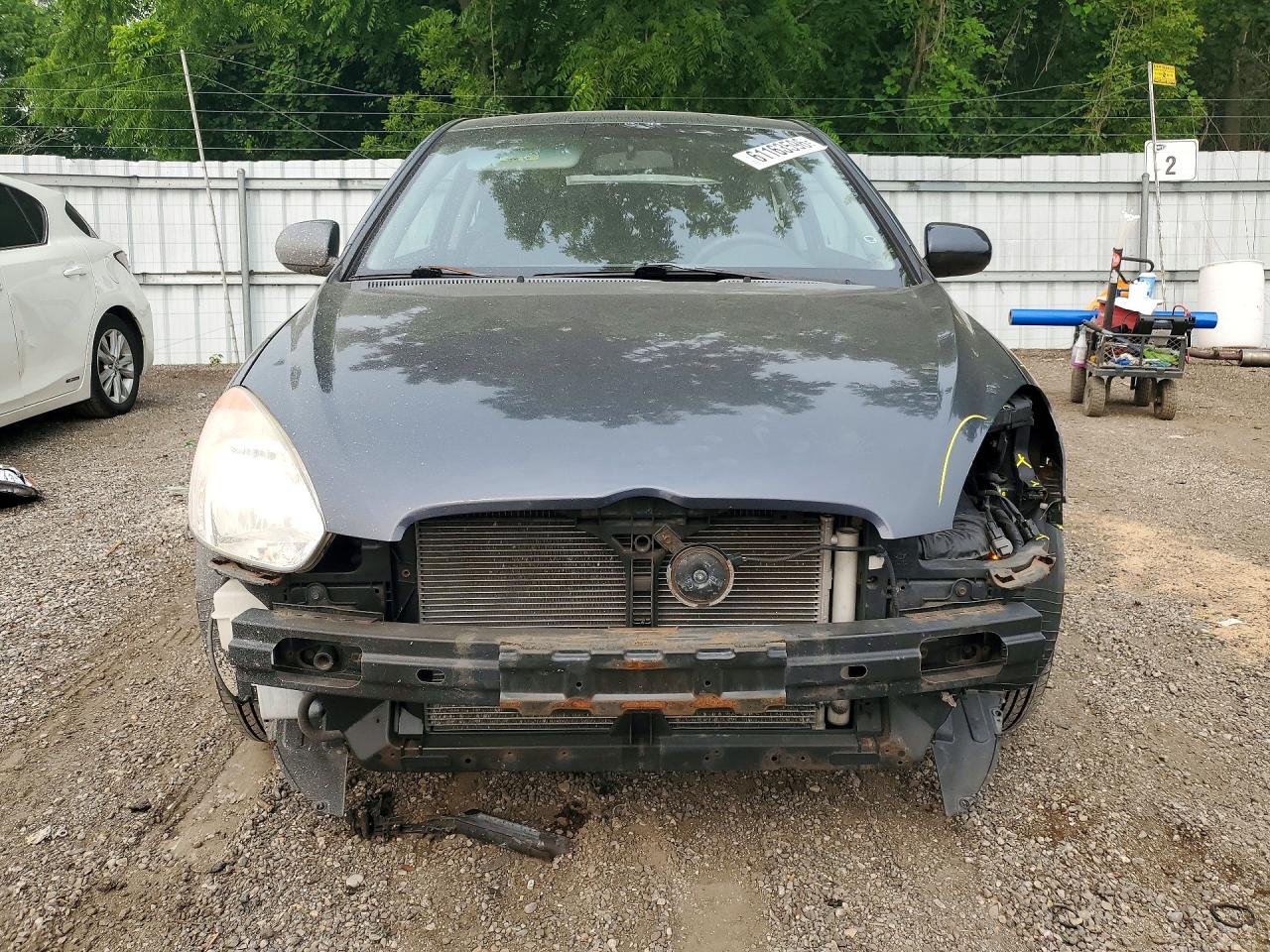 2010 Hyundai Accent Se Gray vin: KMHCN3BC4AU156703