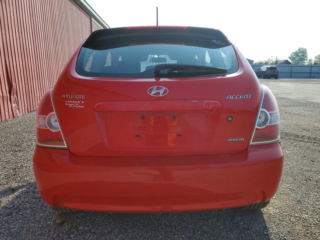 2010 Hyundai Accent Se Red vin: KMHCN3BC4AU173078