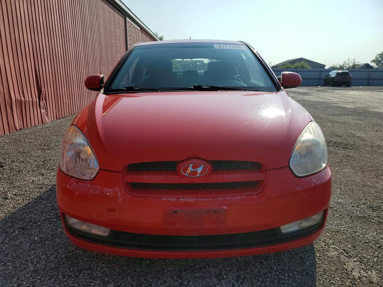 2010 Hyundai Accent Se Red vin: KMHCN3BC4AU173078
