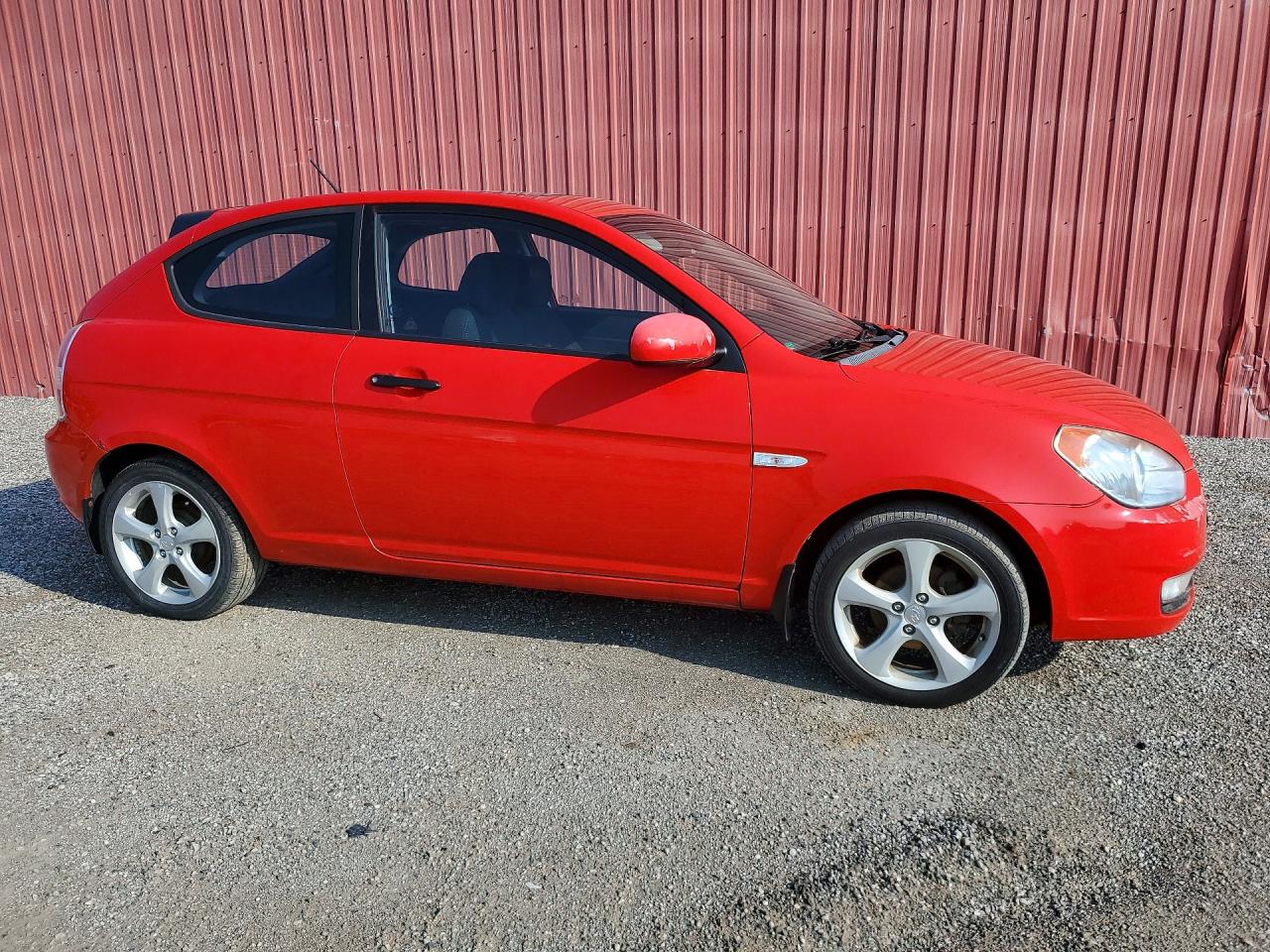 2010 Hyundai Accent Se Red vin: KMHCN3BC4AU173078