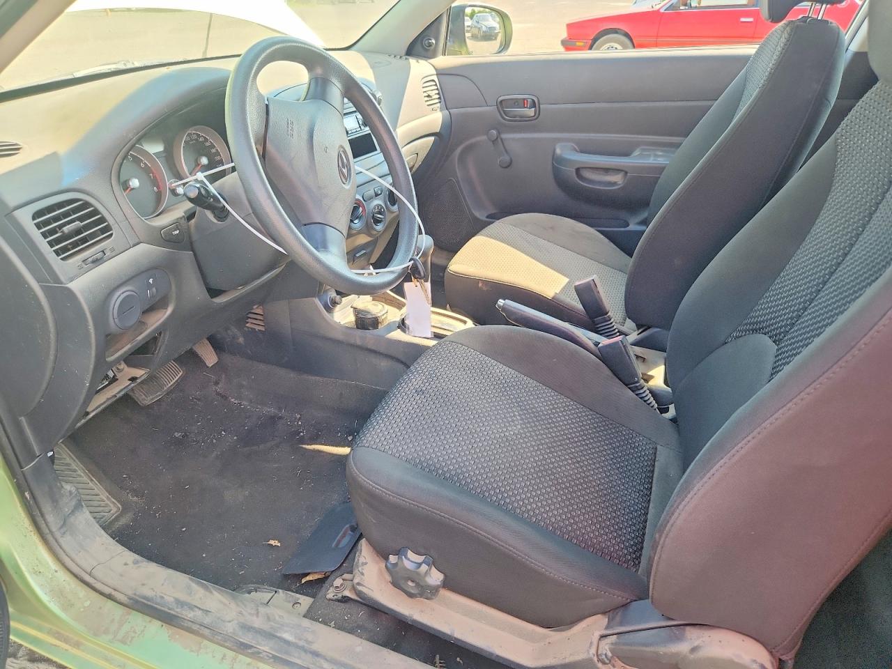 2011 Hyundai Accent Se Green vin: KMHCN3BC5BU190506
