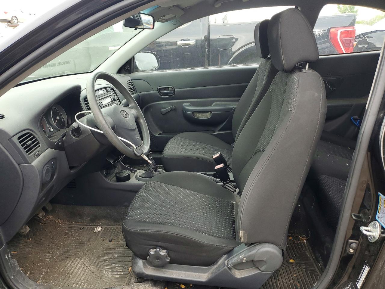 2011 Hyundai Accent Se Черный vin: KMHCN3BC7BU205040
