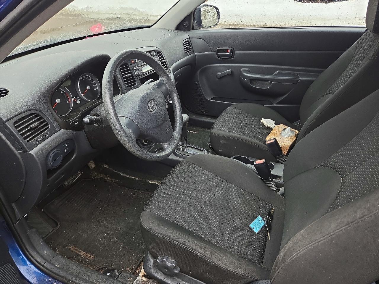 2011 Hyundai Accent Se Blue vin: KMHCN3BC9BU202768