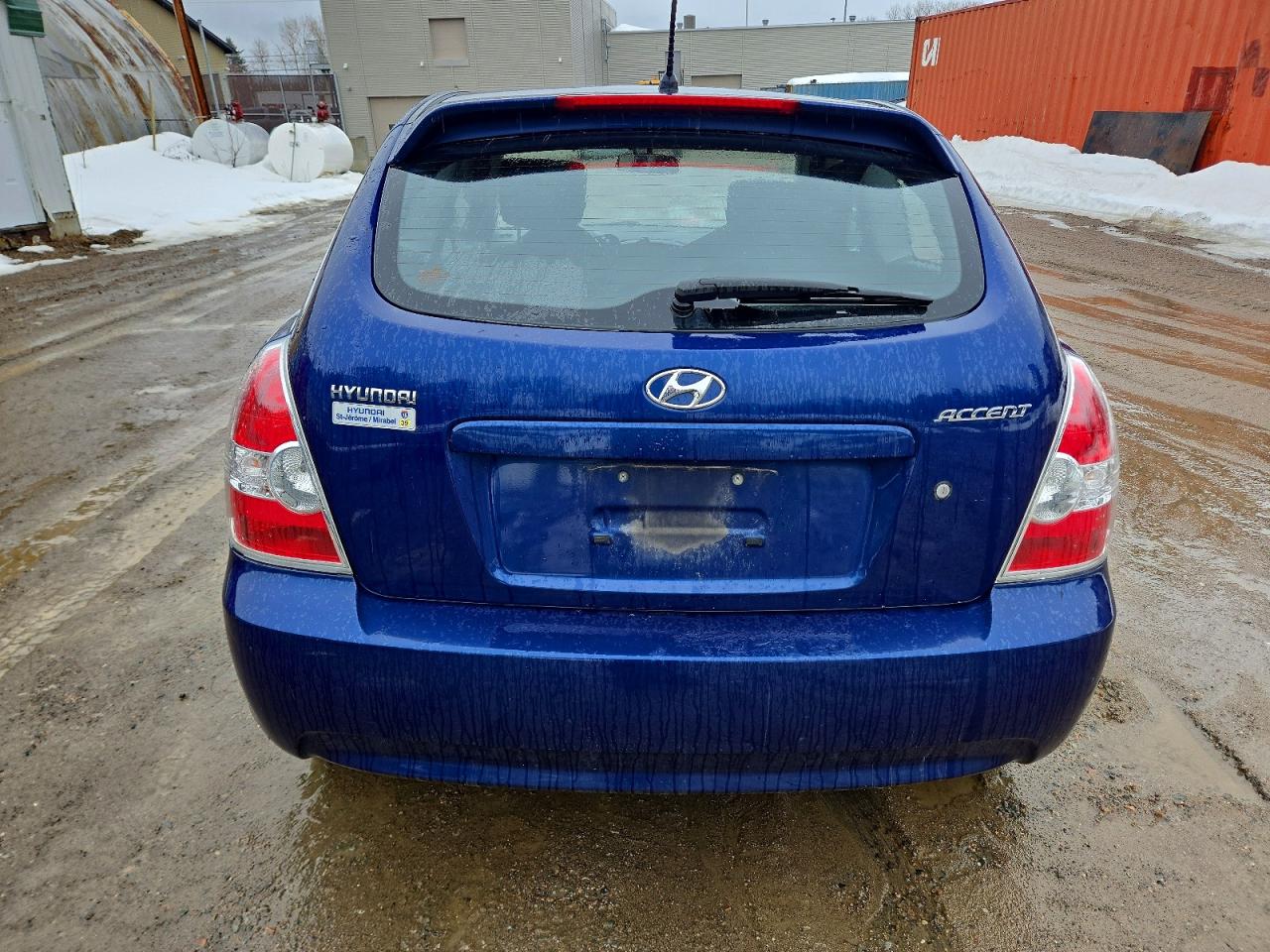 2011 Hyundai Accent Se Blue vin: KMHCN3BC9BU202768
