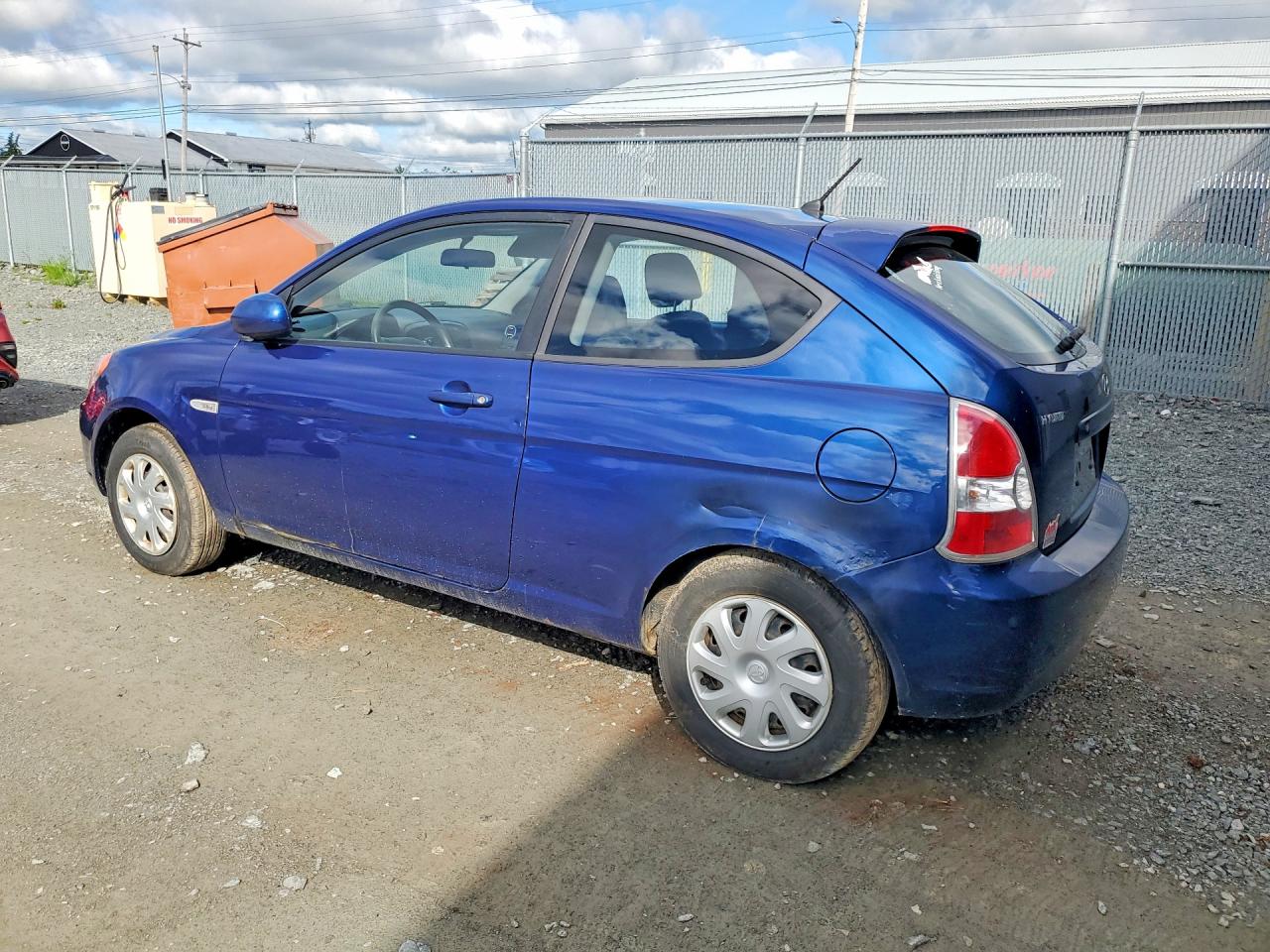 2011 Hyundai Accent Se Синий vin: KMHCN3BC9BU202933