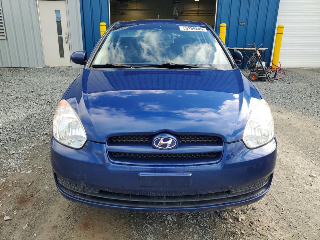 2011 Hyundai Accent Se Синий vin: KMHCN3BC9BU202933