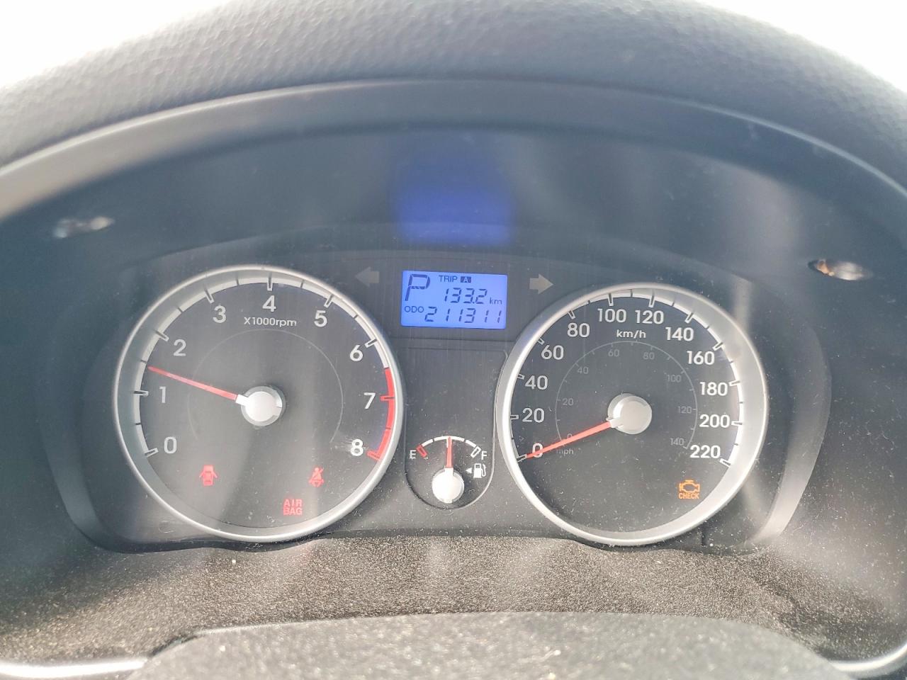2011 Hyundai Accent Se Синий vin: KMHCN3BC9BU202933