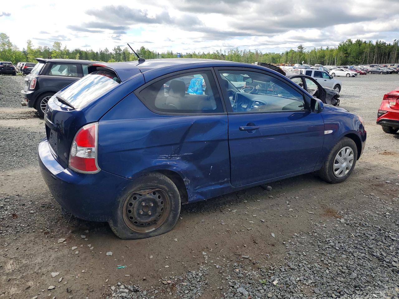2011 Hyundai Accent Se Синий vin: KMHCN3BC9BU202933