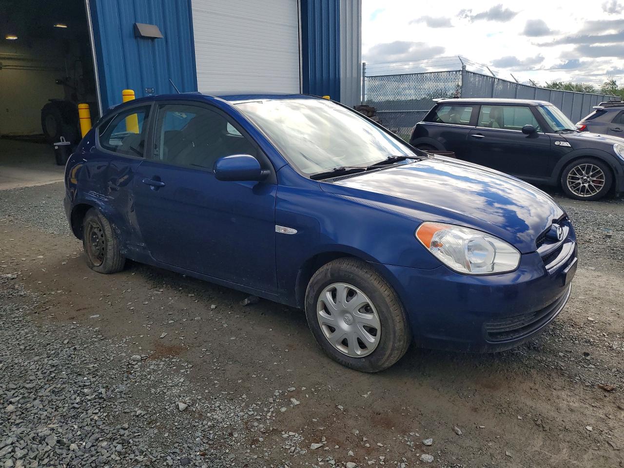 2011 Hyundai Accent Se Синий vin: KMHCN3BC9BU202933