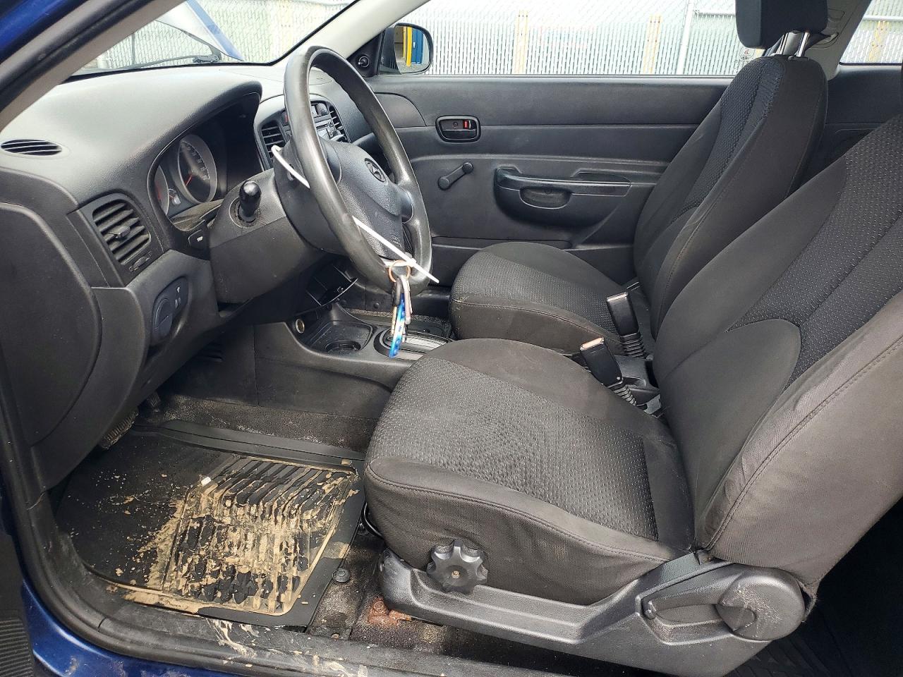 2011 Hyundai Accent Se Синий vin: KMHCN3BC9BU202933