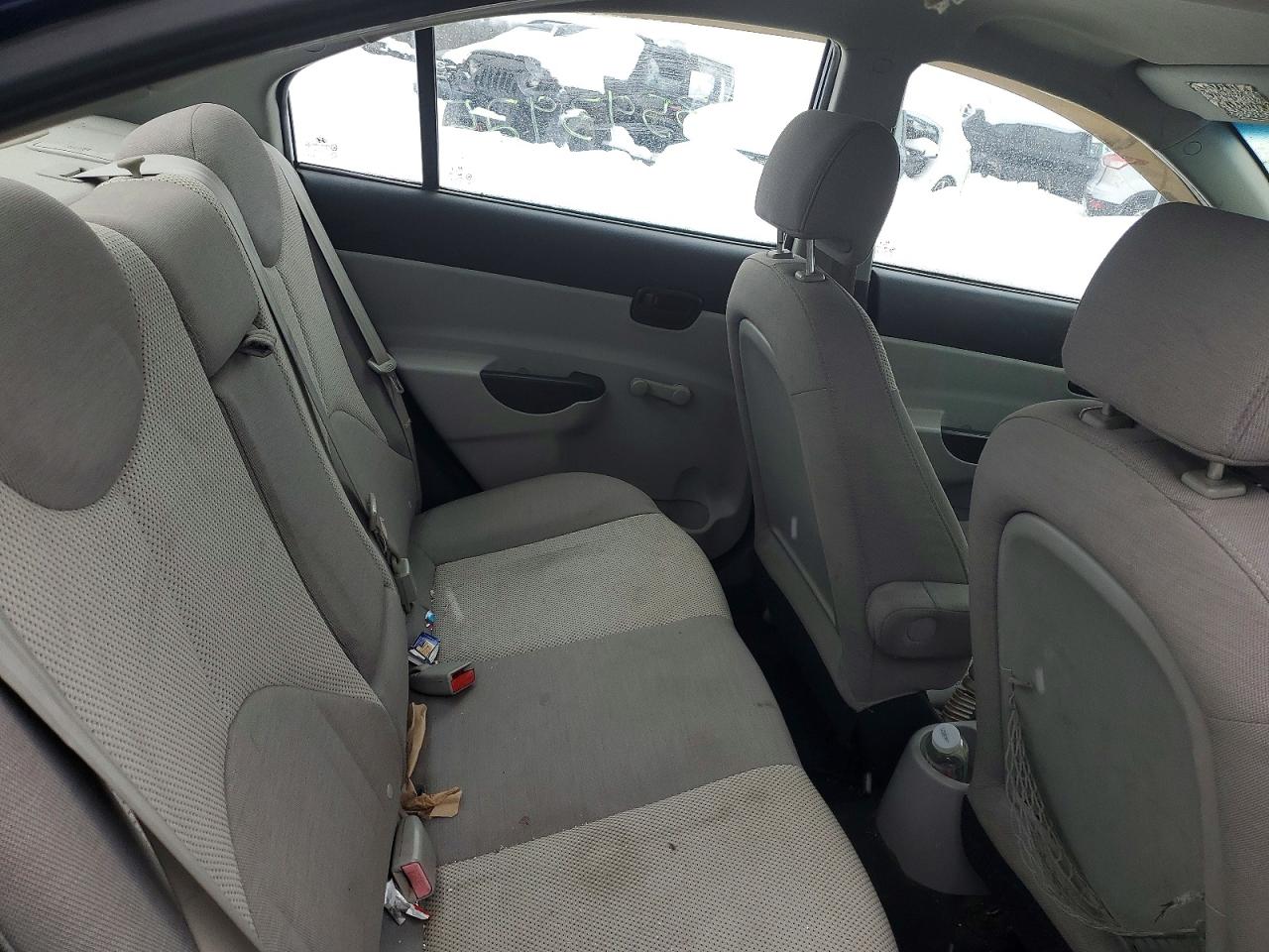 2009 Hyundai Accent Gls Blue vin: KMHCN45C29U348232