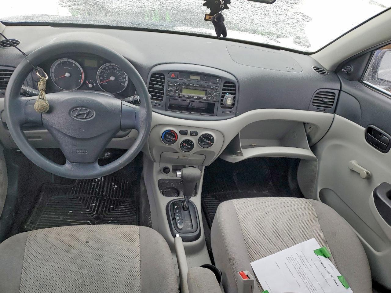 2009 Hyundai Accent Gls Blue vin: KMHCN45C29U348232