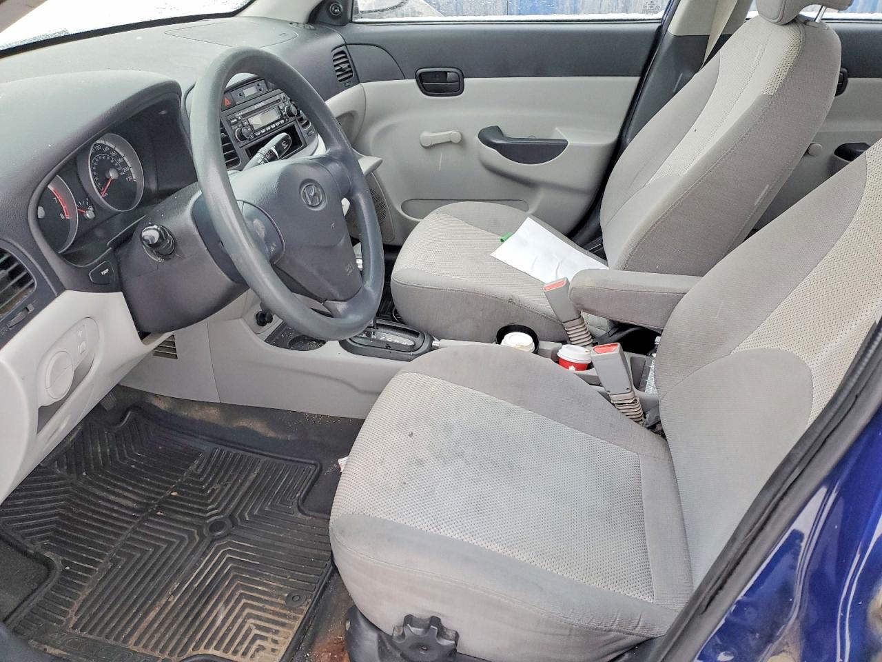 2009 Hyundai Accent Gls Blue vin: KMHCN45C29U348232