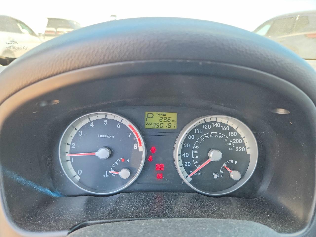 2008 Hyundai Accent Gls Blue vin: KMHCN45C38U261955