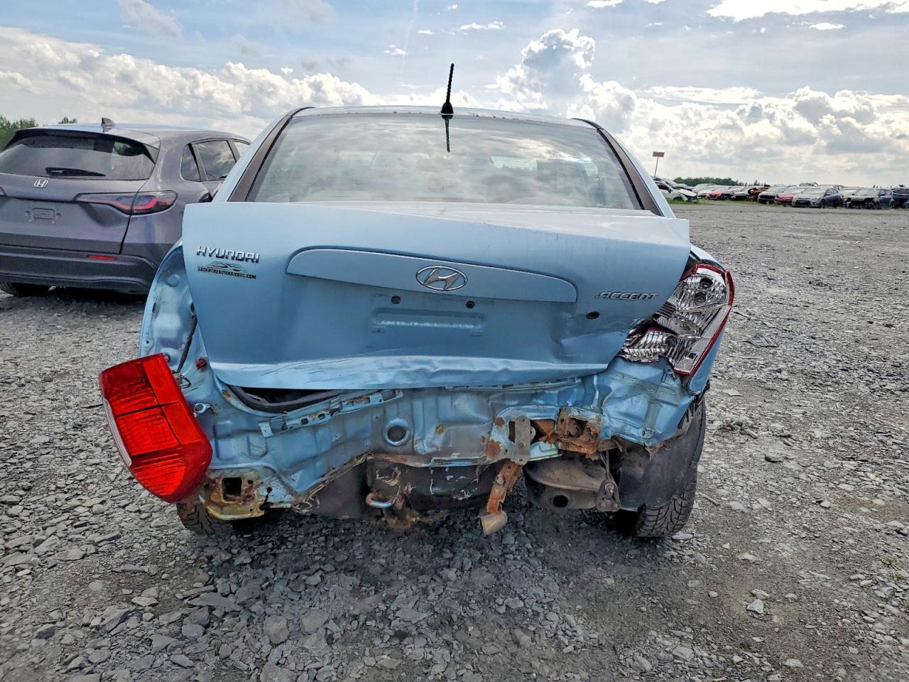 2009 Hyundai Accent Gls Blue vin: KMHCN45C59U366501