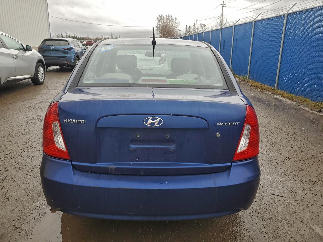 2009 Hyundai Accent Gls Синий vin: KMHCN45C99U333761