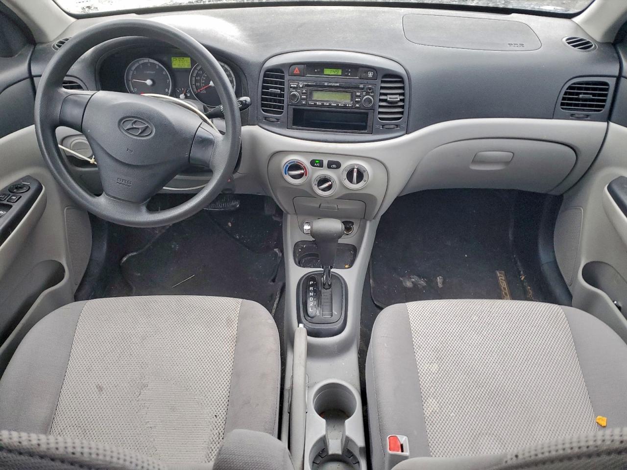 2009 Hyundai Accent Gls Синий vin: KMHCN45C99U333761