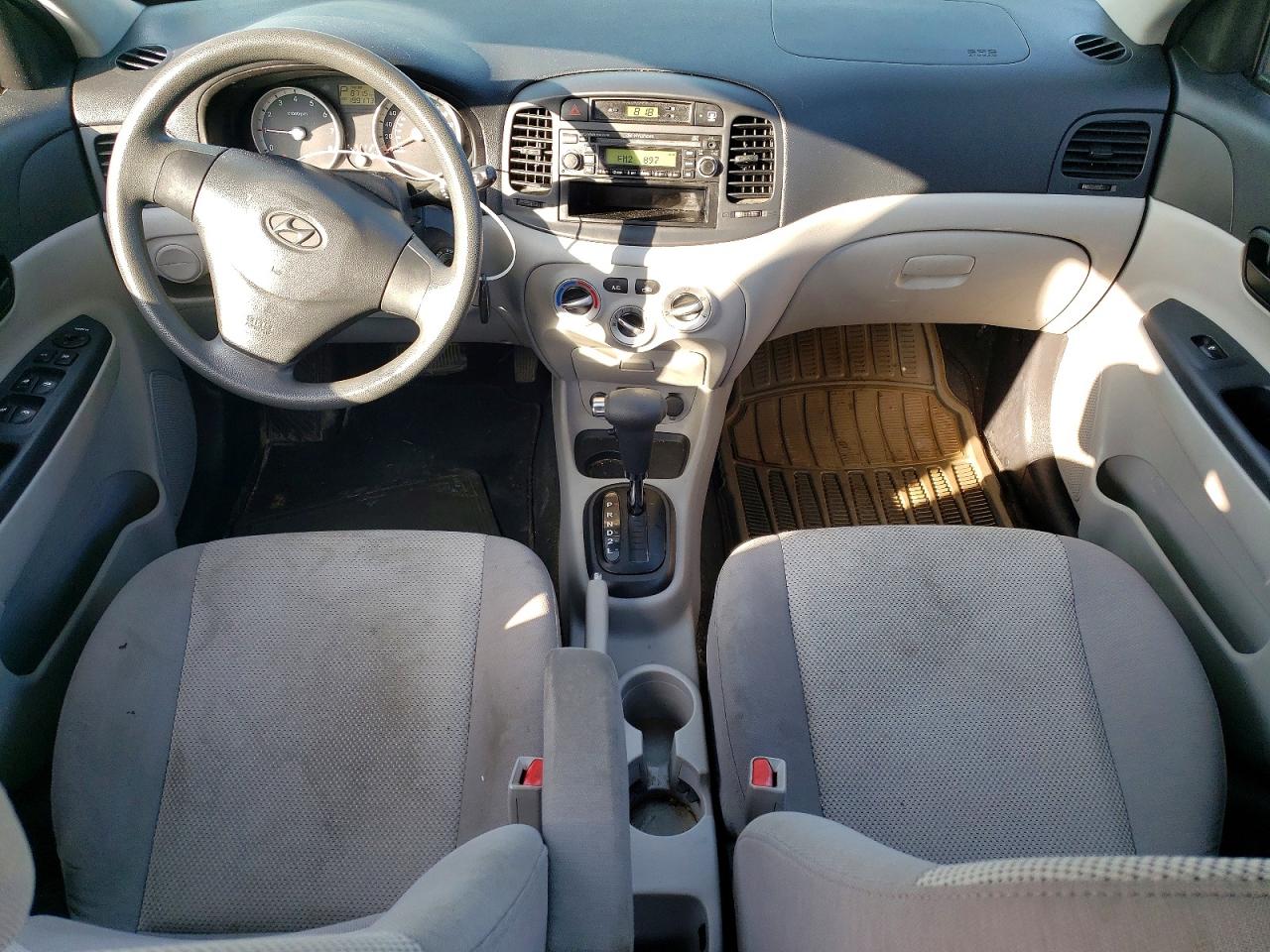 2009 Hyundai Accent Gls Синий vin: KMHCN45CX9U340010