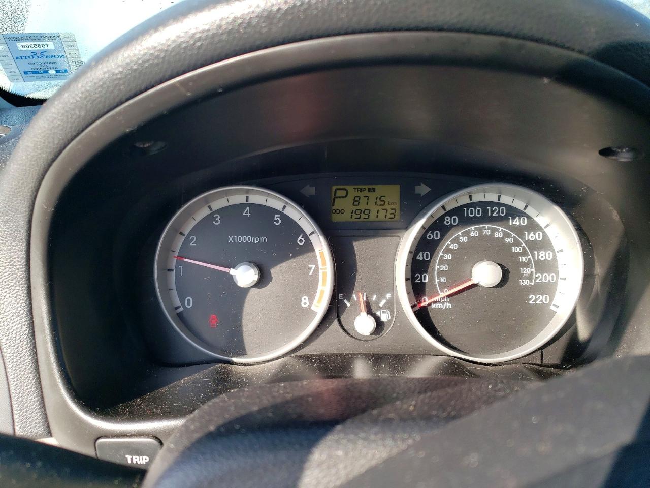 2009 Hyundai Accent Gls Синий vin: KMHCN45CX9U340010