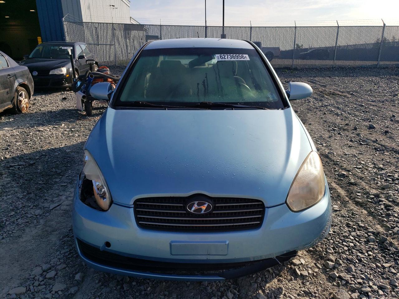 2009 Hyundai Accent Gls Синий vin: KMHCN45CX9U340010
