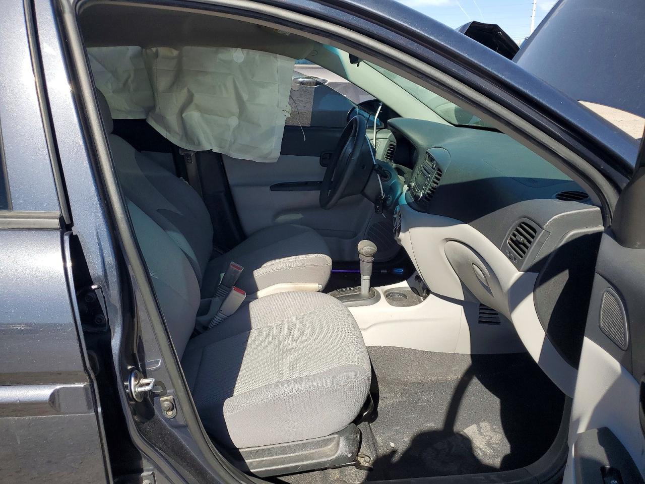2008 Hyundai Accent Gls Charcoal vin: KMHCN46C08U217832