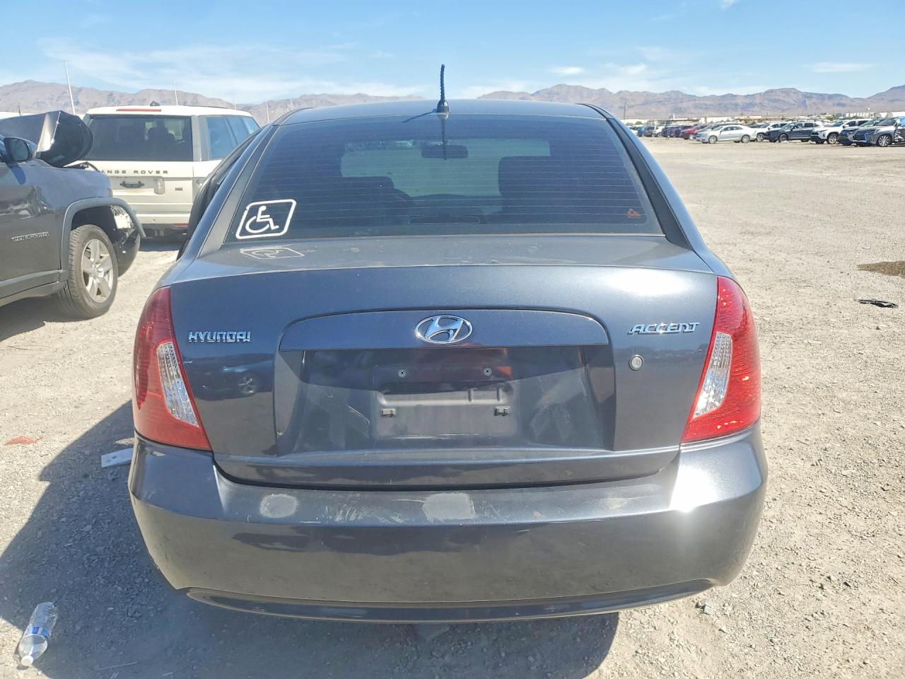 2008 Hyundai Accent Gls Charcoal vin: KMHCN46C08U217832
