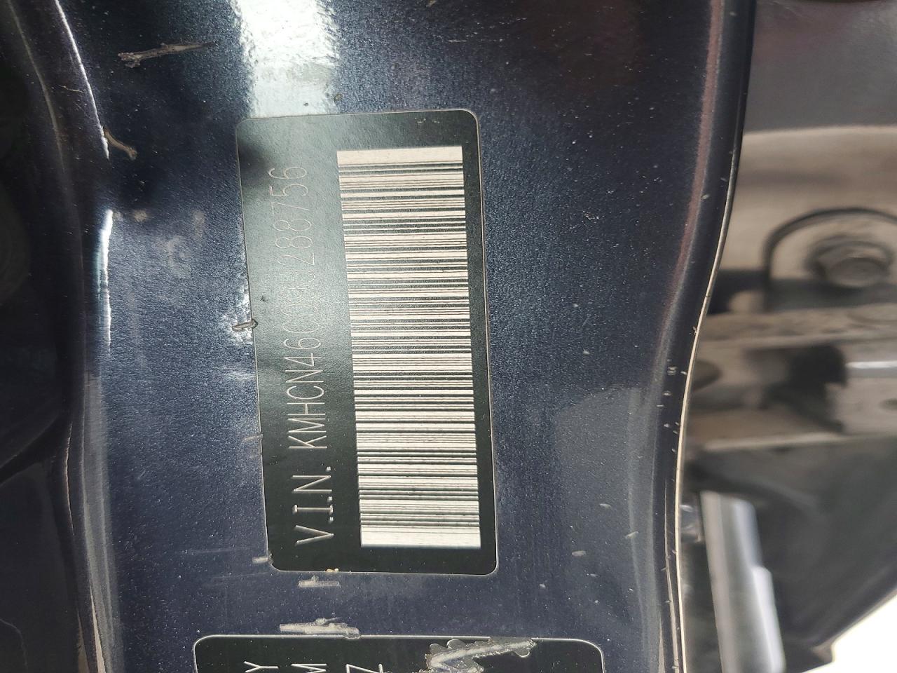 2009 Hyundai Accent Gls Gray vin: KMHCN46C09U288756