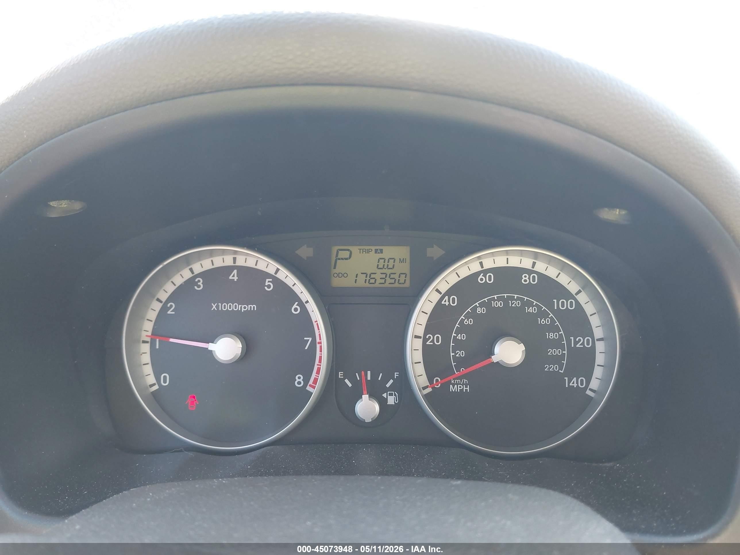 2009 Hyundai Accent Gls Red vin: KMHCN46C09U318726