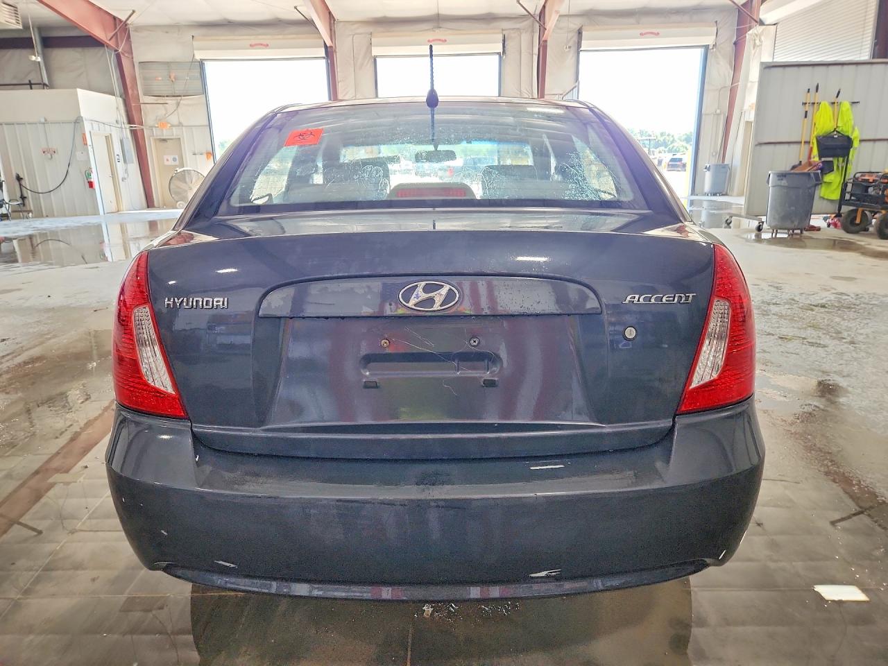 2009 Hyundai Accent Gls Gray vin: KMHCN46C09U381874