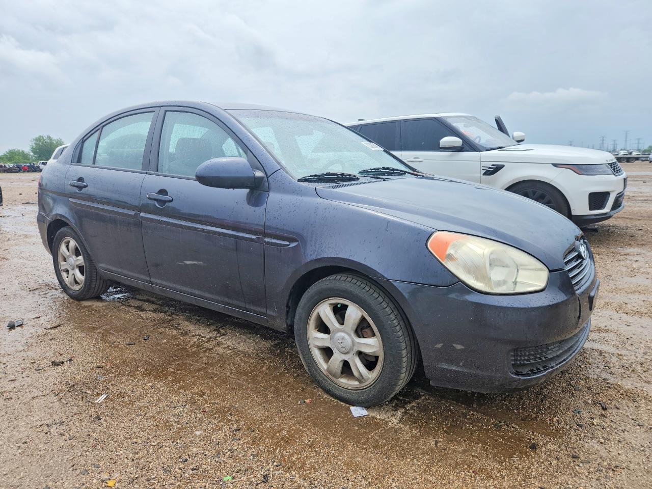 2006 Hyundai Accent Gls Синий vin: KMHCN46C16U027678
