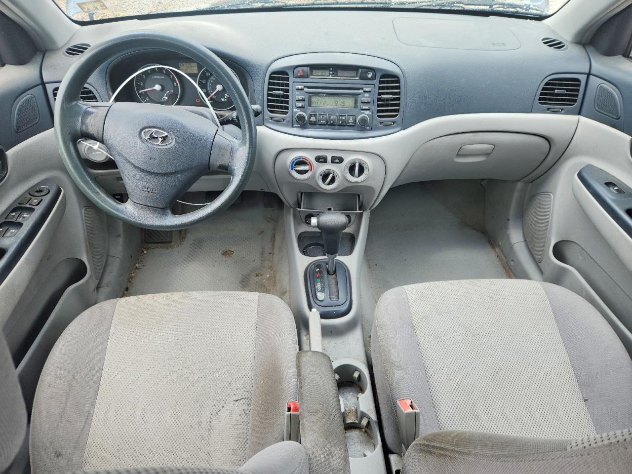 2006 Hyundai Accent Gls Синий vin: KMHCN46C16U027678