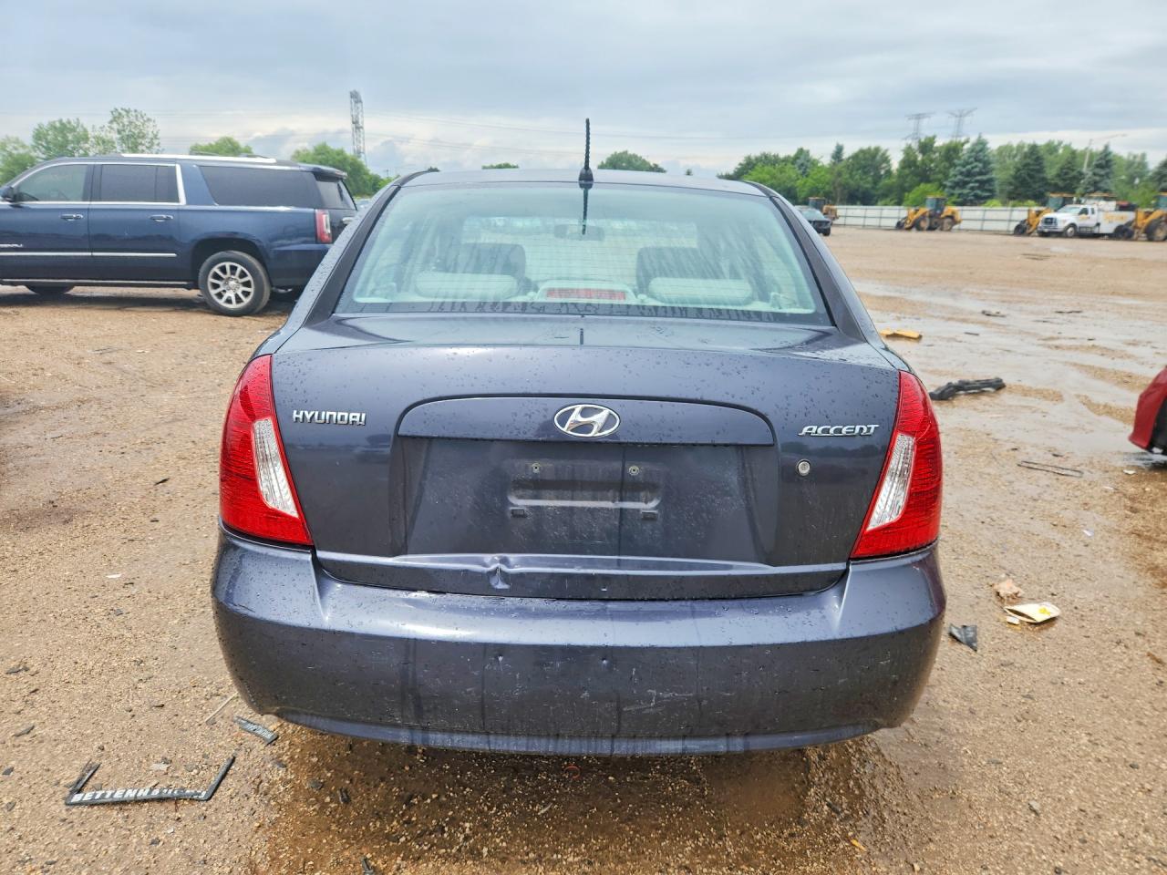 2006 Hyundai Accent Gls Синий vin: KMHCN46C16U027678