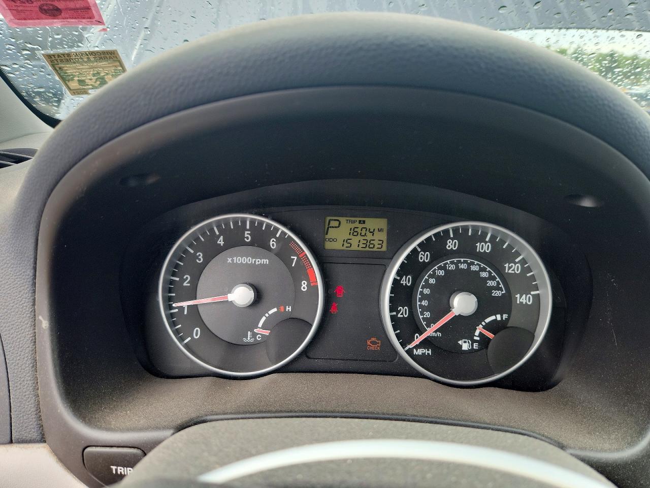 2006 Hyundai Accent Gls Синий vin: KMHCN46C16U027678
