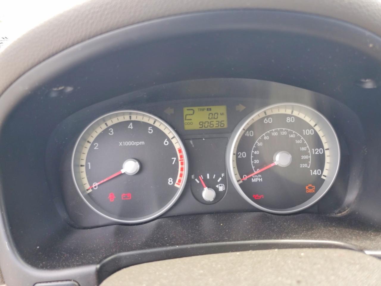 2009 Hyundai Accent Gls Blue vin: KMHCN46C19U285493