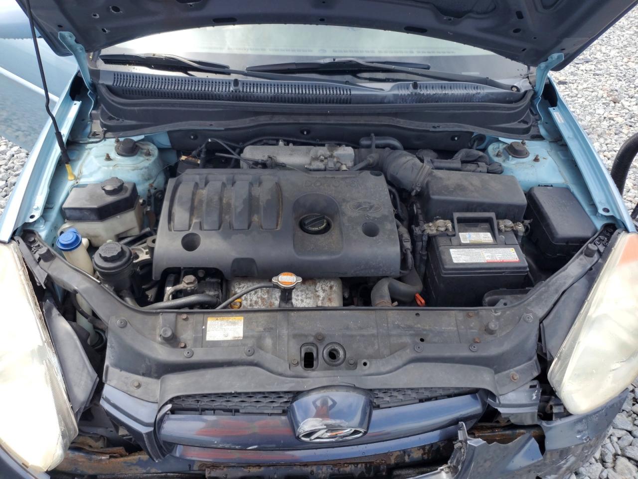 2009 Hyundai Accent Gls Blue vin: KMHCN46C19U285493