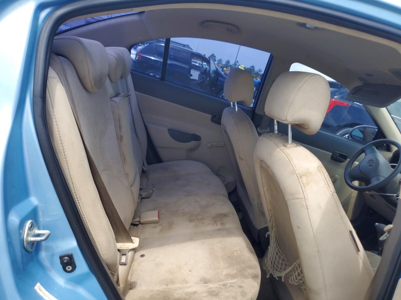 2009 Hyundai Accent Gls Blue vin: KMHCN46C19U285493